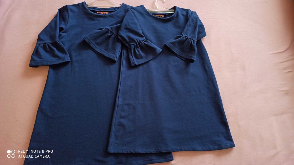 Sukienka granatowa 110/116