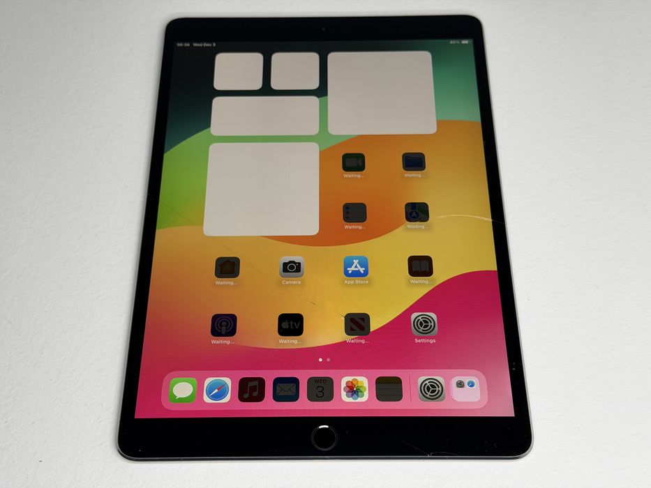 iPad Pro 10.5 (A1709) - 256GB - Cellular - pęknięty - faktura VAT 23%