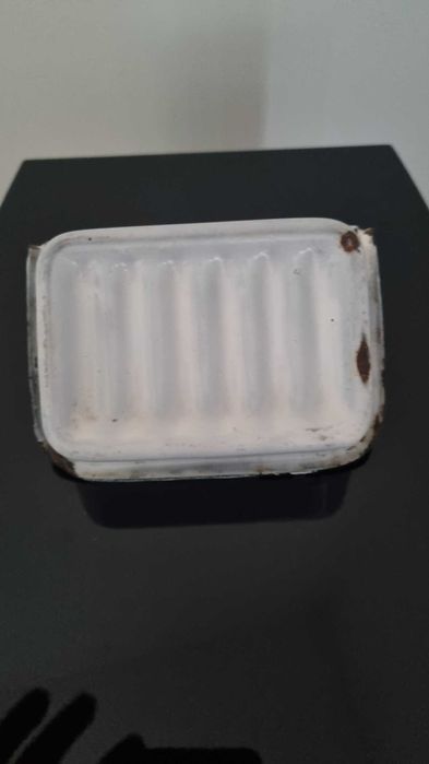 Emaliowana mydelniczka Vintage Retro PRL