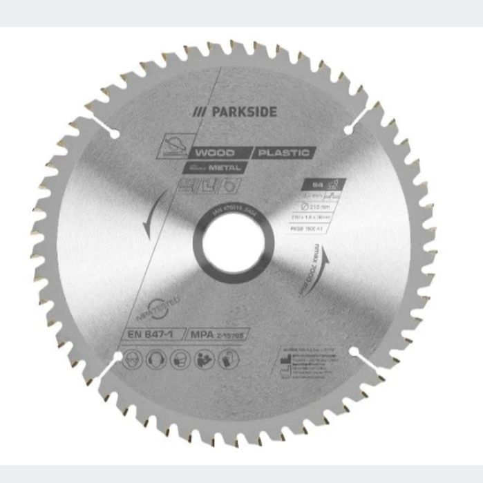 PARKSIDE (490280 SB-15147) Tarcza do piły wgłębnej PKSB 1500 A1 54 zęb