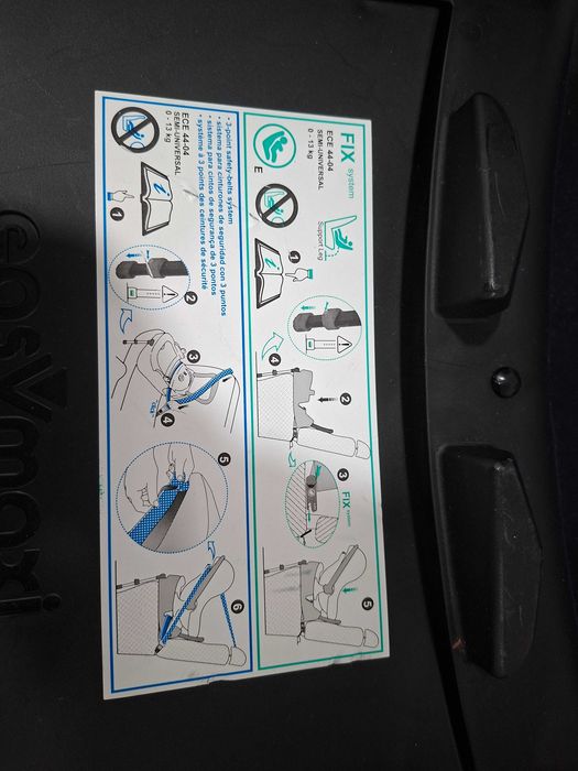 Ovo bebé com sistema isofix