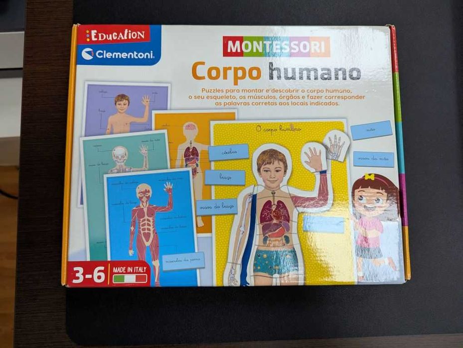 Clementoni Montessori – Corpo Humano
