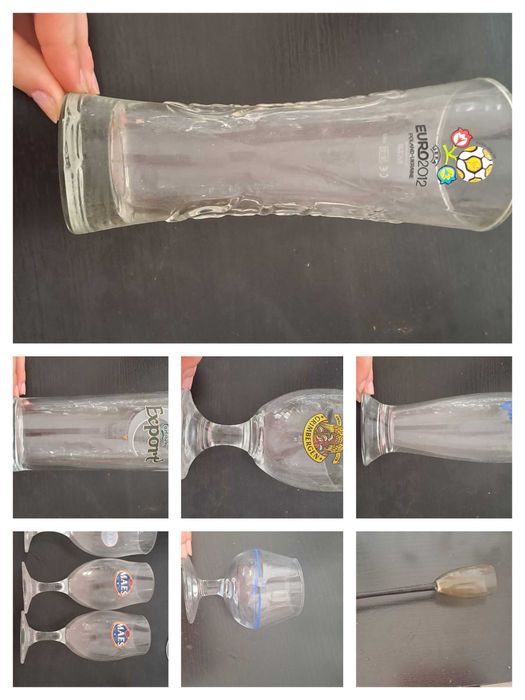 Copos de Coleção alguns bastante raros.