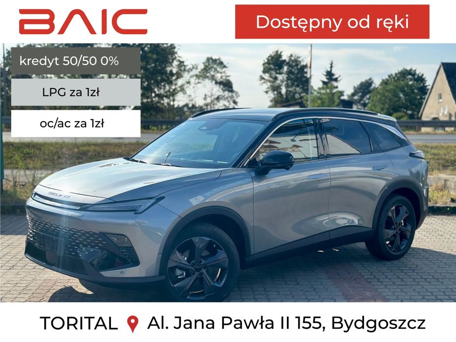 BAIC 5 LPG ZA 1 ZŁ! 5 lat gwarancji auta od ręki salon Bydgoszcz