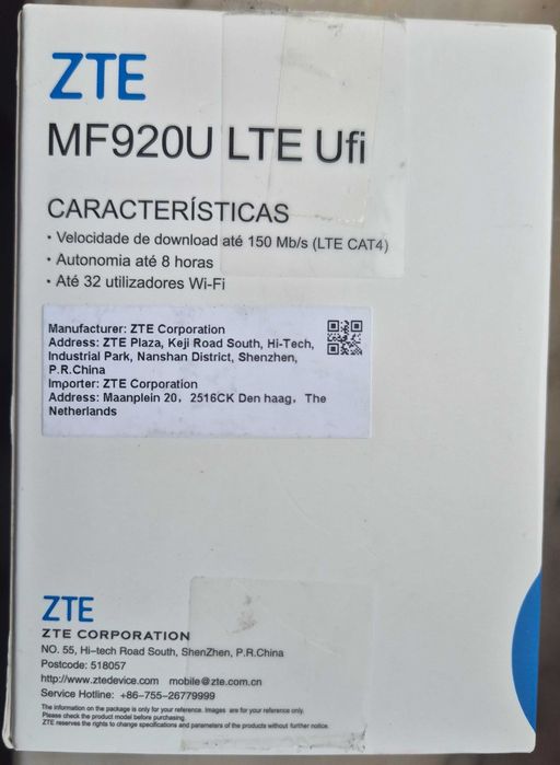 Router 4G ZTE MF920U LTE
