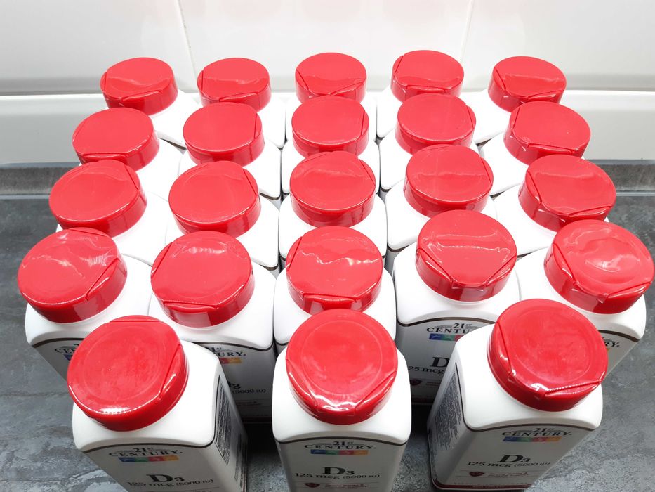 21st Century, Vitamin D3 5000 МЕ (360 таб.), витамин D3