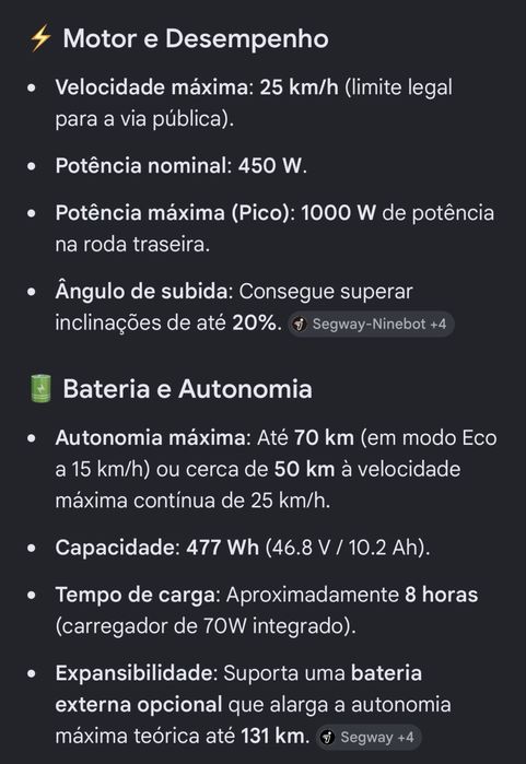 Trotinete segway F3