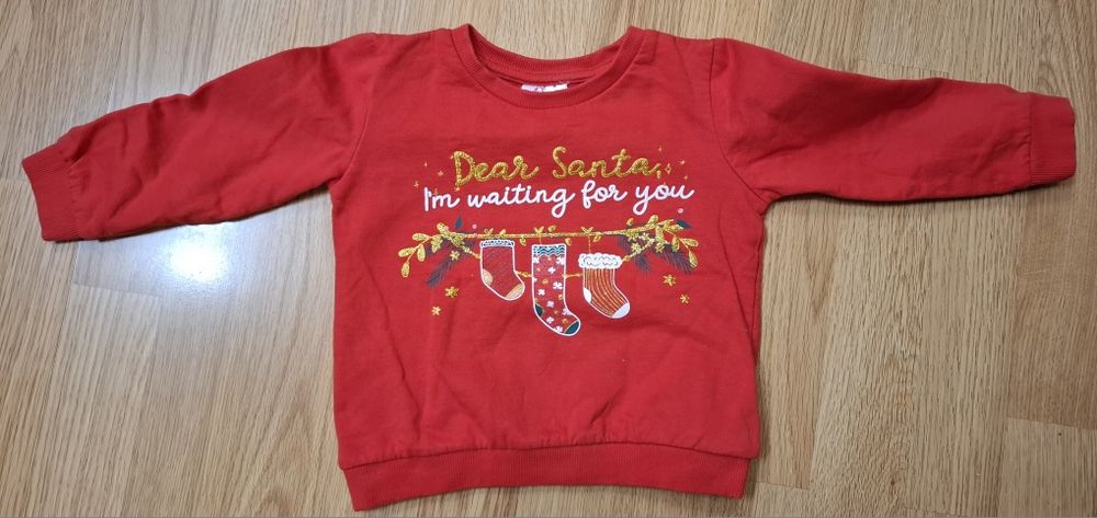 Bluza świąteczna rozmiar 86