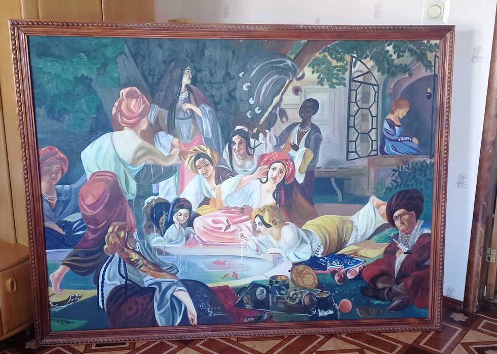 Картина маслом  Бахчисарайський фонтан