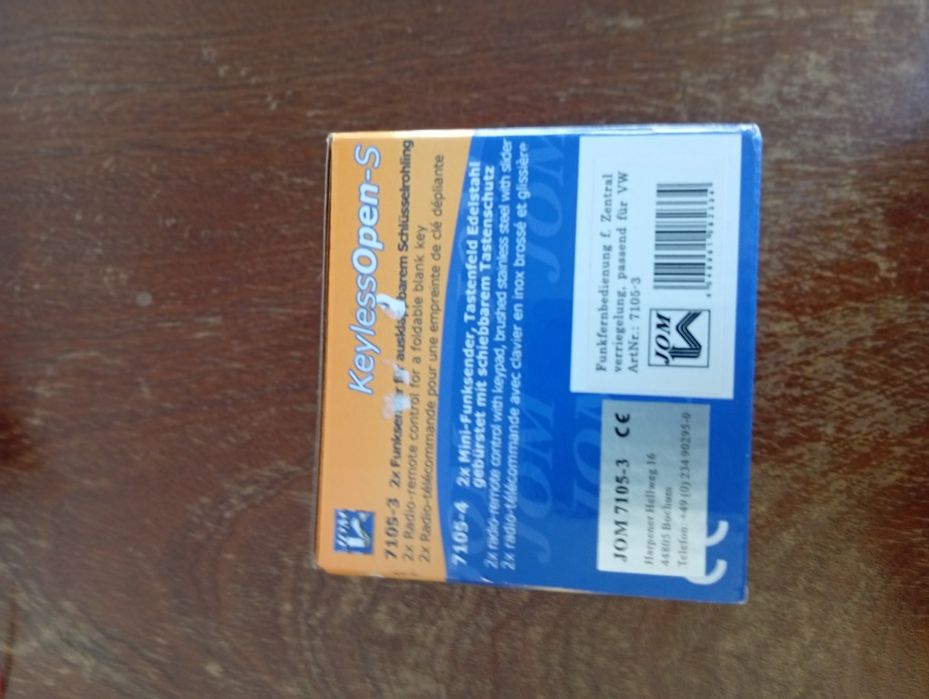 Sistema de Fecho Centralizado JOM KeylessOpen-S - Golf 3, IV, Outros