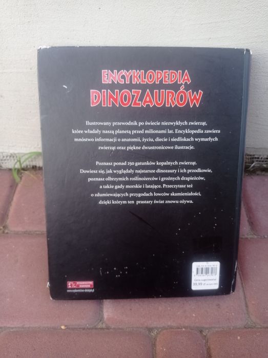 Sprzedam encyklopedie o dinozaurach