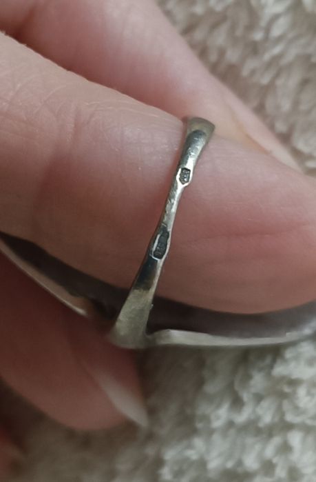 Кольцо серебряное 17,5 размер