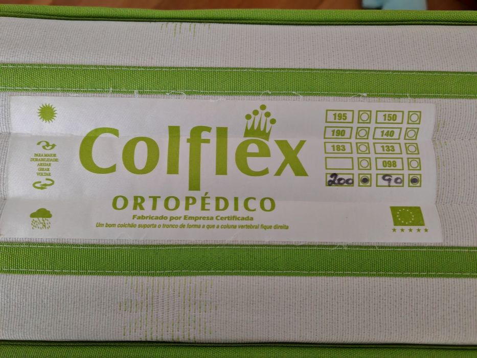 Estrado e colchão 200x90