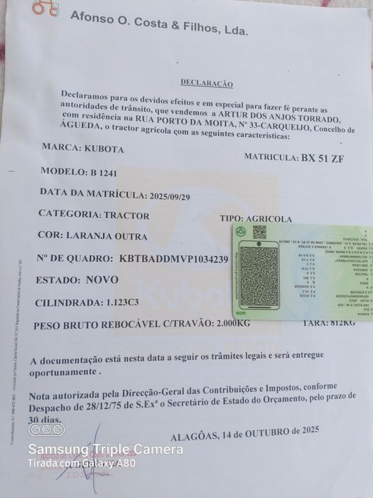 Lindo Trator cubota japonês