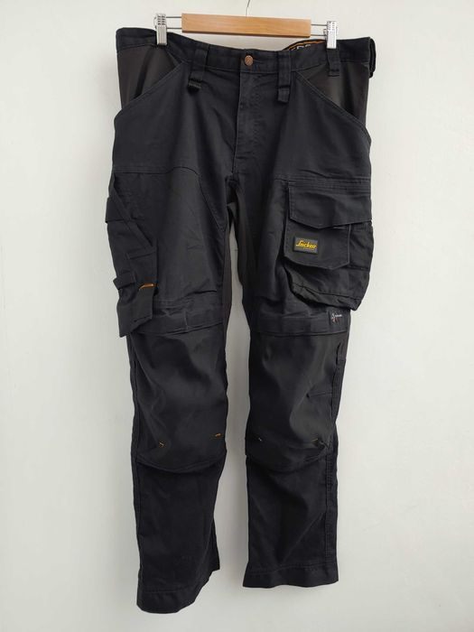 Робочі штани гібридні Snickers 6341 AllroundWork стрейч 54р.