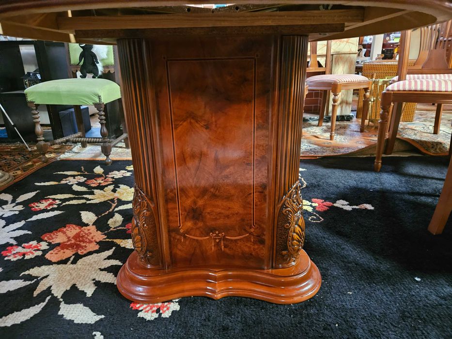 Mesa redonda extensível - óptimo estado geral