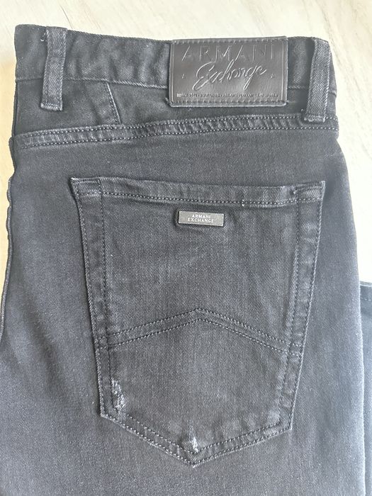 Джинси Armani Exchange чорні