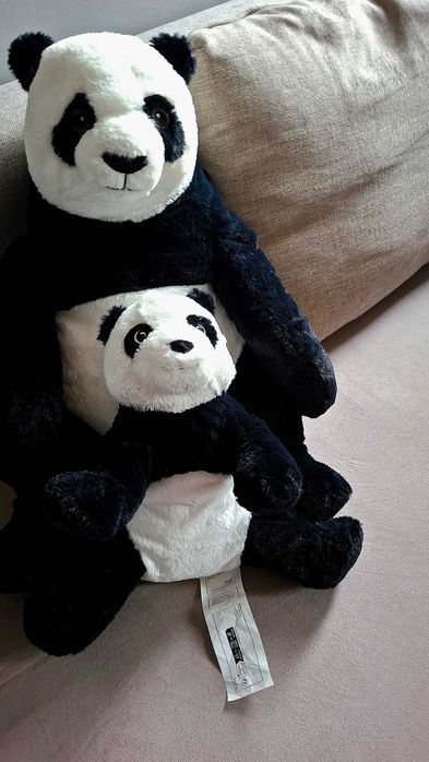 Urocze pluszaki pandy na sprzedaż - jak NOWE!