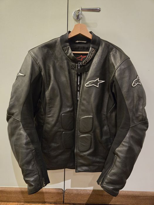 Skórzana kurtka motocyklowa z garbem Alpinestars SP-1 r. 56