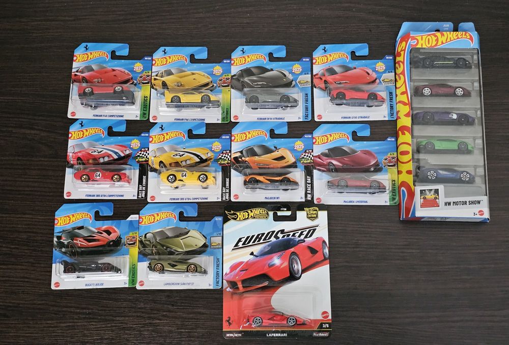 !ОНОВЛЕННЯ 20.01! Hot Wheels 2023-2025  Мейни, 5ти паки, Premium