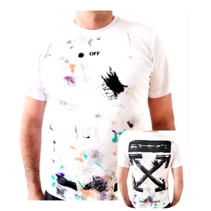 T-Shirt OFF-WHITE Koszulka męska Okazja