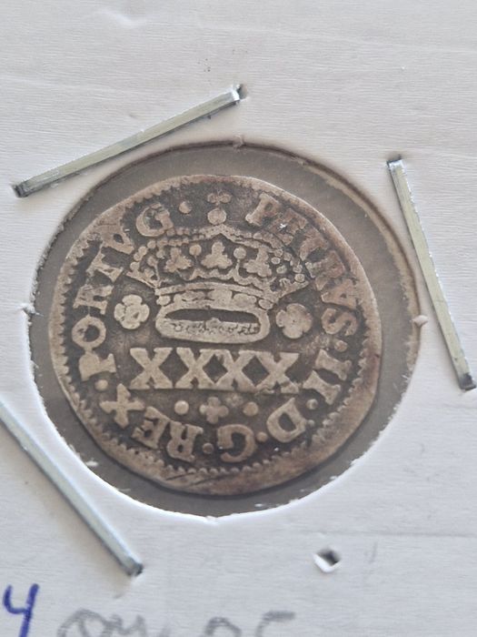 Moedas de prata 1/2 Tostão 15€ cada