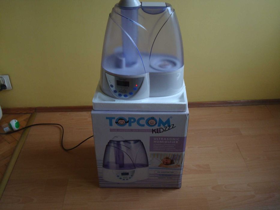 Oczyszczacz powietrza Topcom KIDZZZ ultradźwiękowy nawilżacz ULTRASONIC NScessity 1801