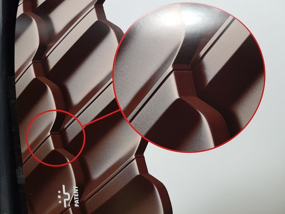 PANORAMA Dachówka modułowa 7016,9005 MAT