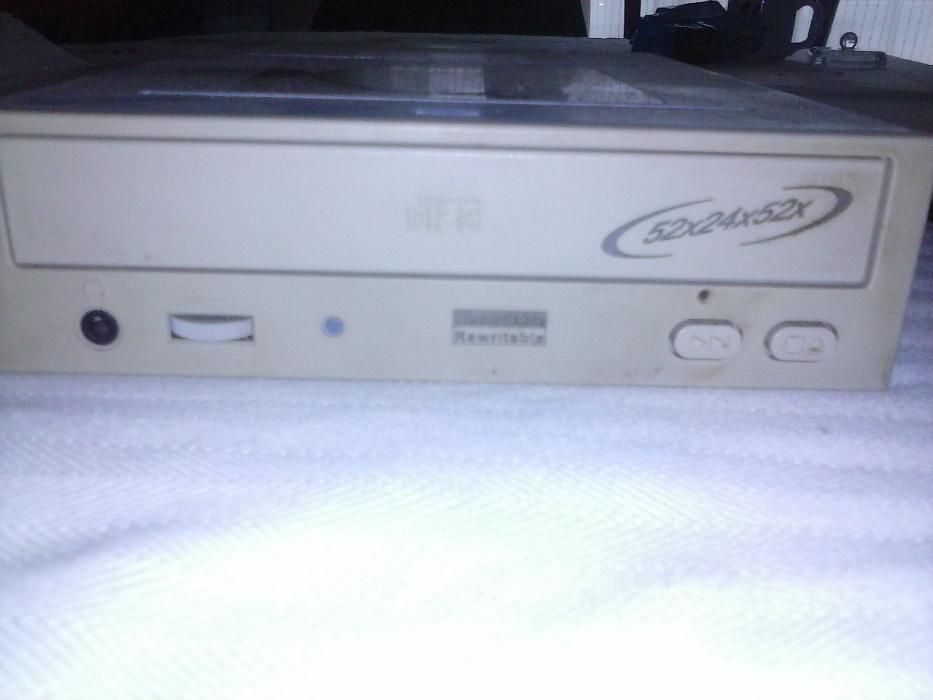 leitor, gravador de CD