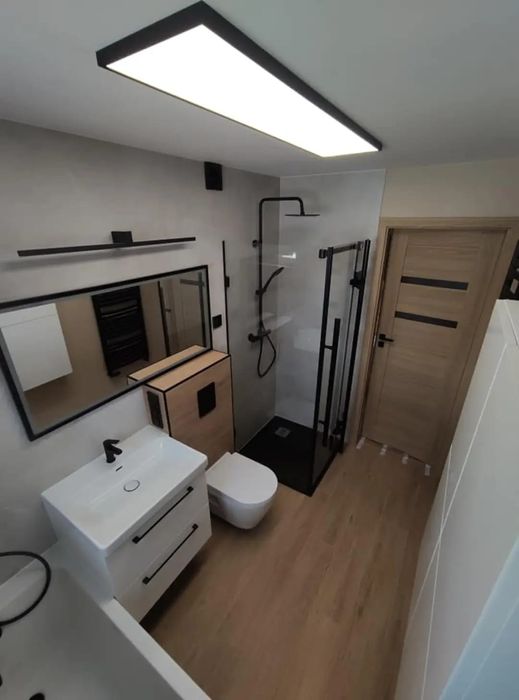 Glazura Malowanie Szpachlowanie Łazienki Remonty budynków Wolneterminy