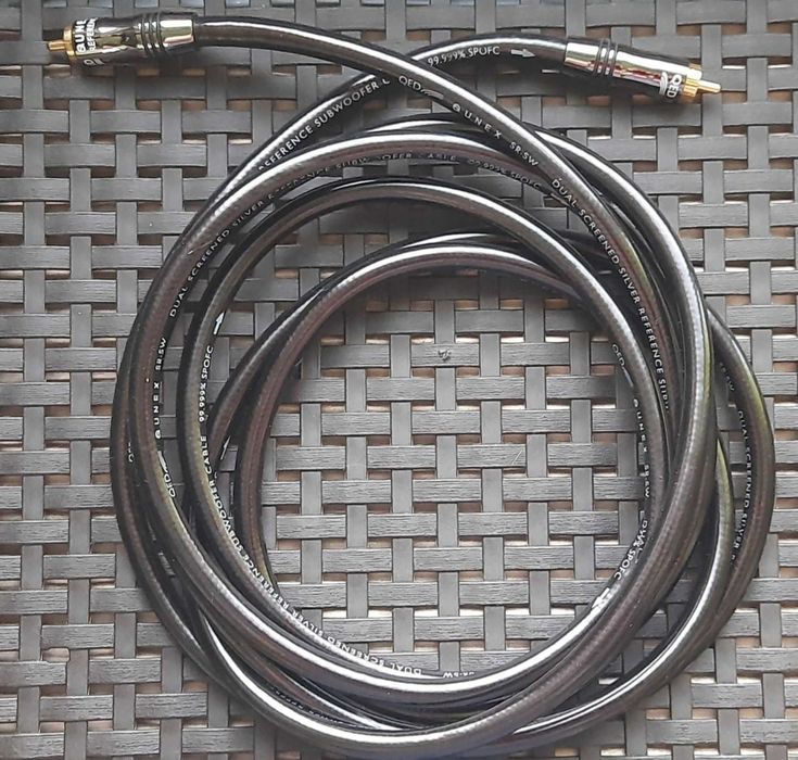 Qed Qunex Silver Reference Subwoofer сабвуферный кабель 3м