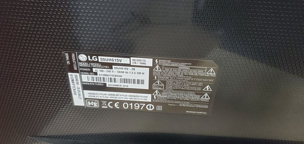 Smartv LG 55 polegadas