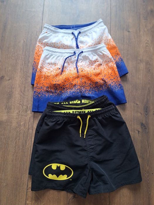 Spodenki kąpielowe dla bliźniaków rozm. 128/134