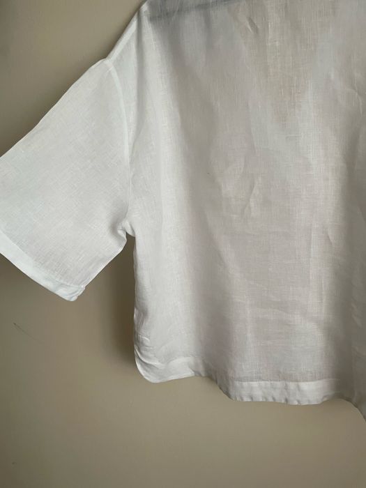 Жіноча лляна блузка (роз XL-XXL