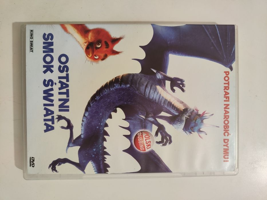 Ostatni smok świata - płyta DVD bajka