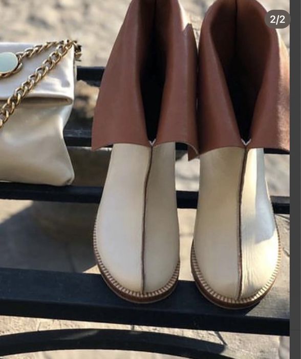 Чуни ботинки из меха пони