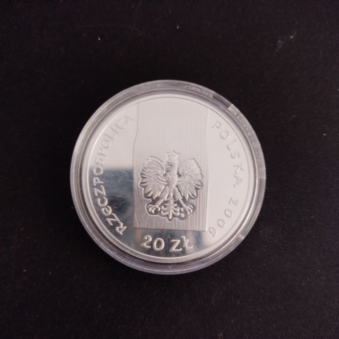 srebrna moneta kolekcjonerska