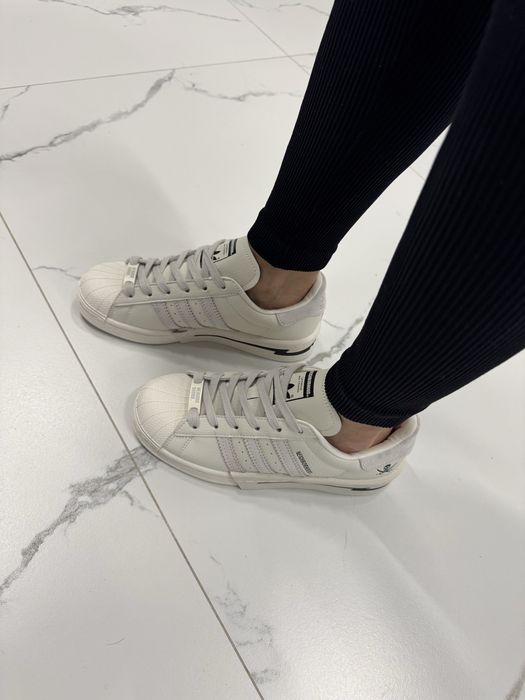 Adidas Superstar x Neighborhood White Black