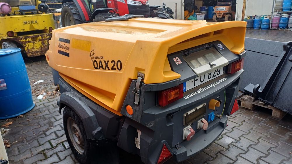 Wynajem agregat prądotwórczy Atlas Copco QAX 20 – 20 kW