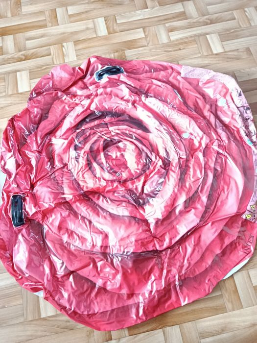 Ponton dmuchany róża