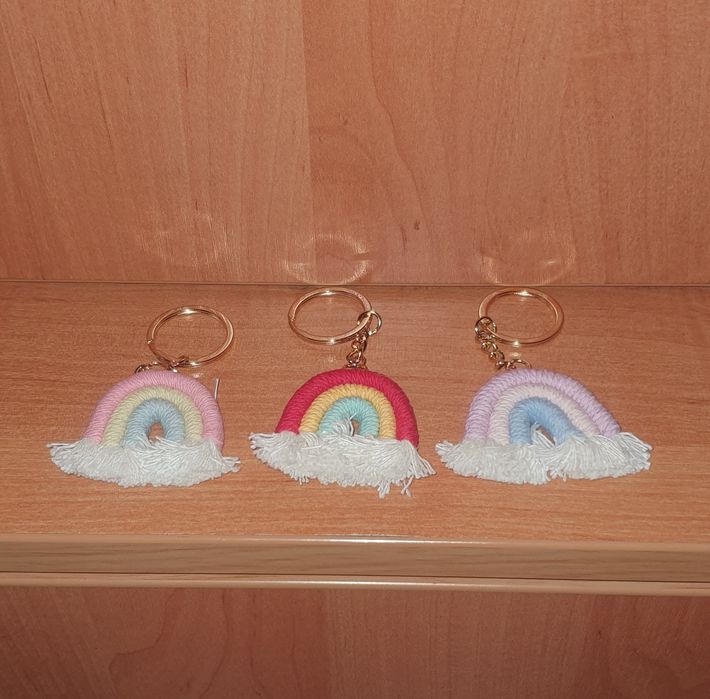 Брелки ручної роботи. Набір з 3-х штук. Новий.