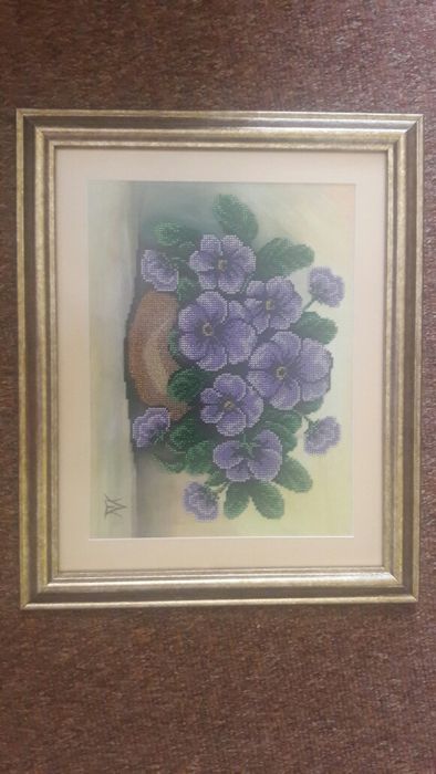 Картины вышитые бисером