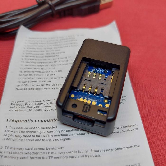 GPS Трекер - устройство 3в1 гпс локация, аудио няня, трекинг, диктофон