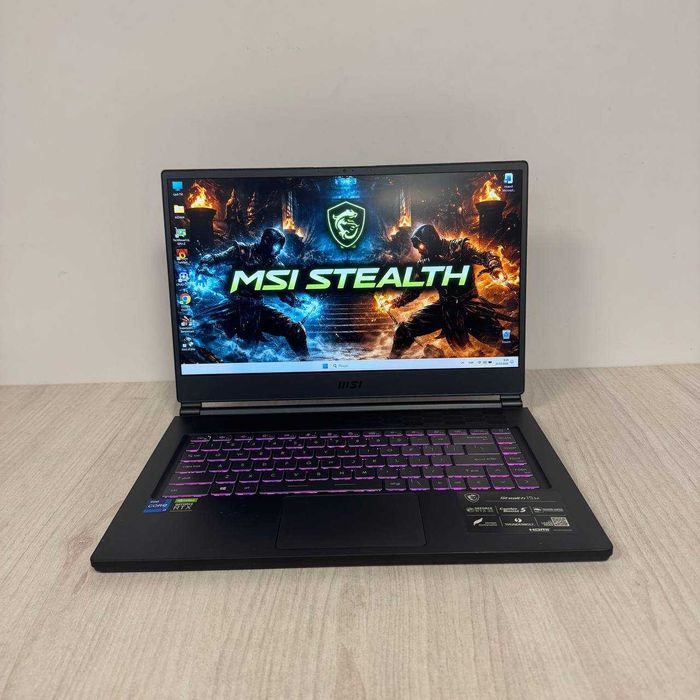 MSI Stealth 15M A11UEKV  144Hz i7-11375H 16GB SSD 512GB RTX 3060