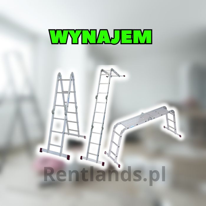 Wynajem Drabina składana Podest Krause Corda wypożycze