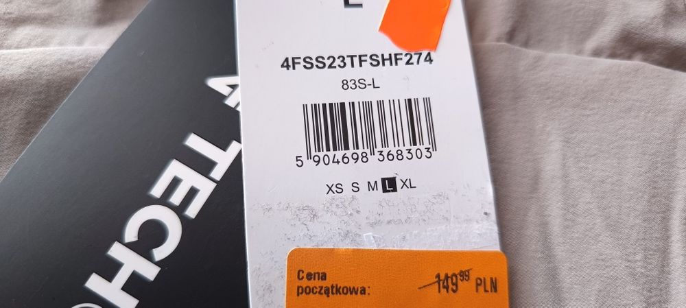 Spodenki, szorty damskie sportowe 4F nowe L, szybko schnące