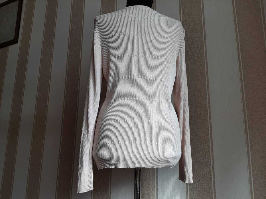 Лонгслів жіночий, в рубчик, 100% НАТУРАЛЬНИЙ ШОВК.