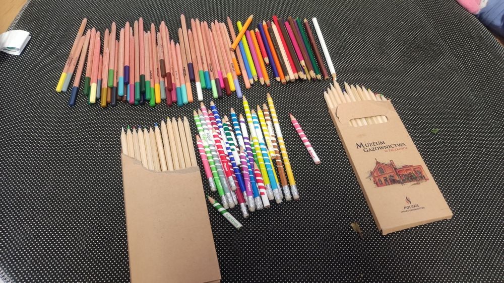 Kredki do oddania za darmo