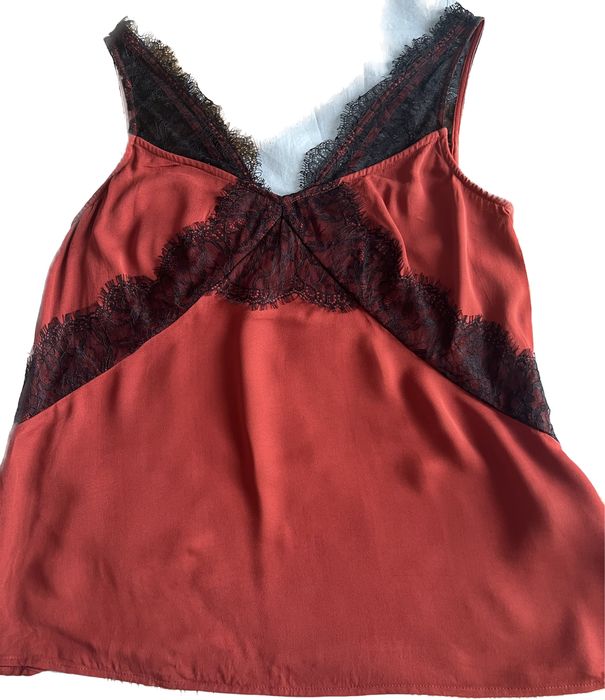 Mint Velvet, bluzka damska z koronką, rozmiar 38