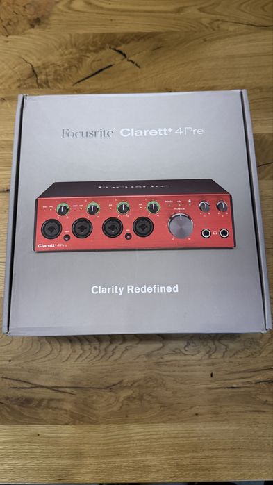 Focusrite Clarett+ 4Pre interface audio